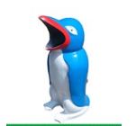 Thùng rác chim cánh cụt - Công Ty TNHH Thương Mại Dịch Vụ Xuất Nhập Khẩu Nhật Nghệ